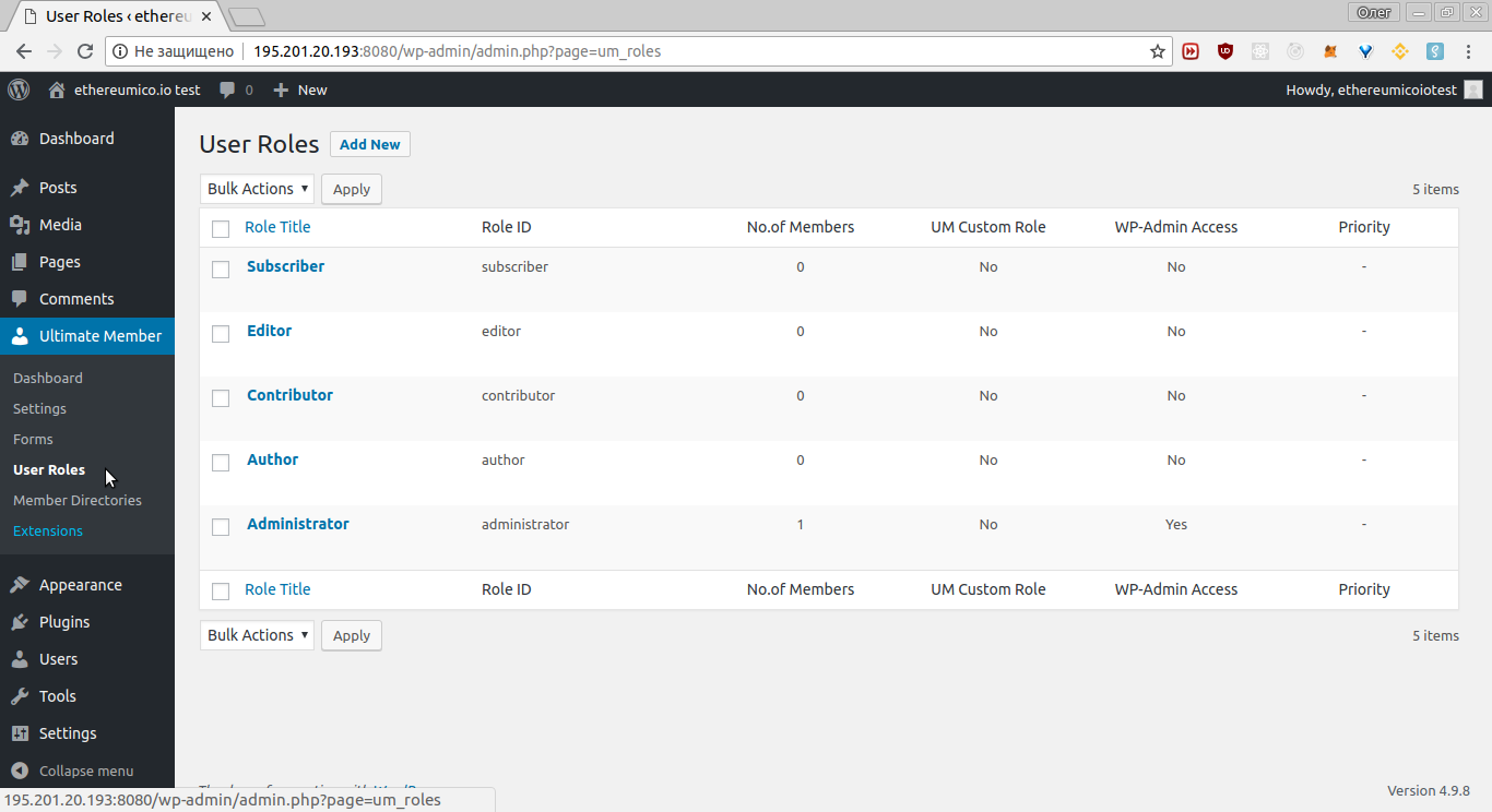 WordPress KYC/AML Plugin