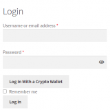wordpress connect metamask