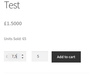 WooCommerce Input Quantity Total Cost WordPress Plugin